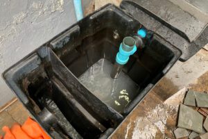 Grease traps treatment